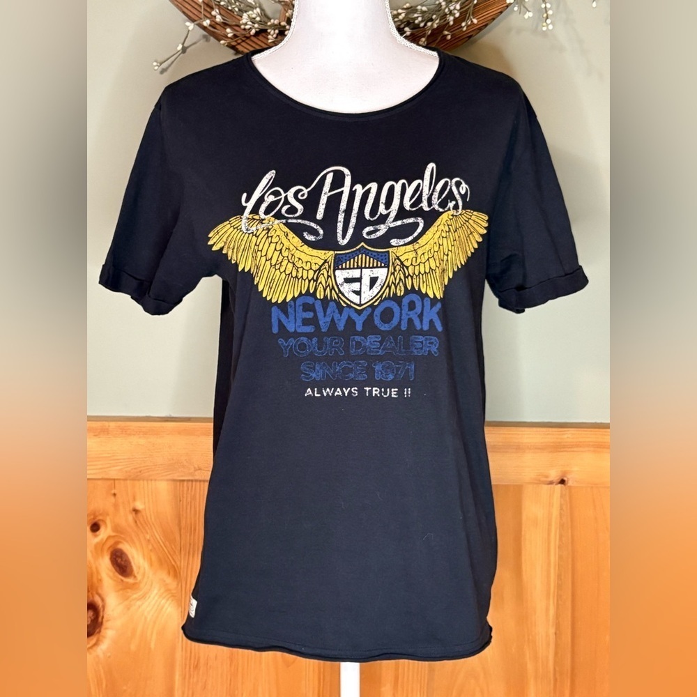 Ed Hardy Black T-Shirt size Medium